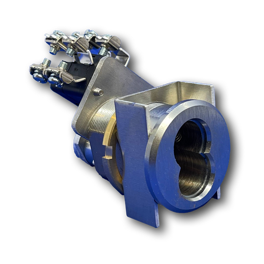 ICCO03J1 2 SPDT On-On 2 o'clock CW Detent Key Retained